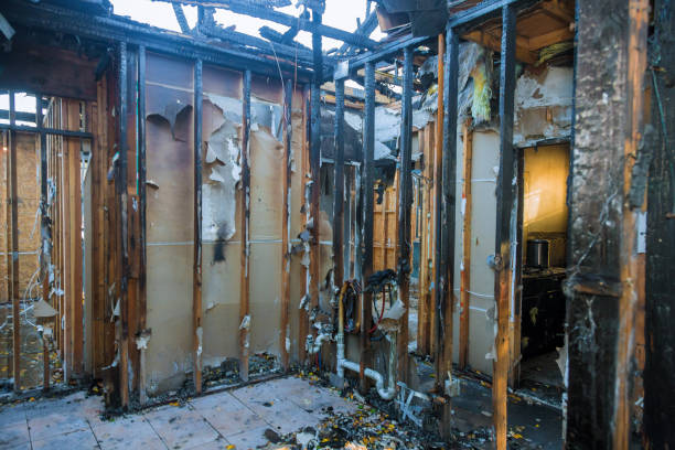 Professional Fire Damage Removal technician working in Berlin, WI